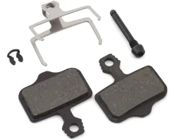 SRAM Disc Brake Pads (Organic) (SRAM AXS Road/Level) (Steel Back/Quiet) (1 Pair)