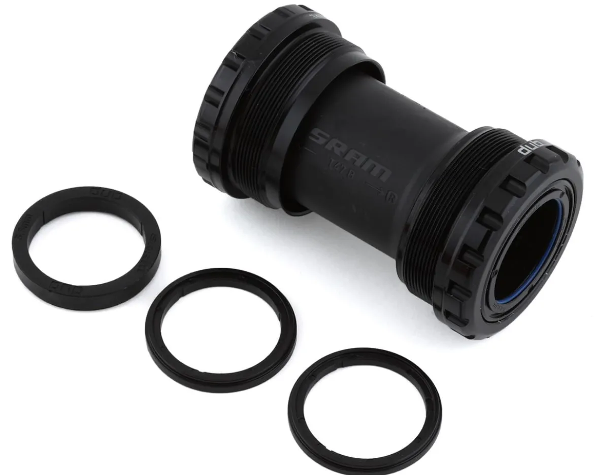 SRAM DUB Threaded Bottom Bracket (Black) (T47) (68mm Road/Road Wide)