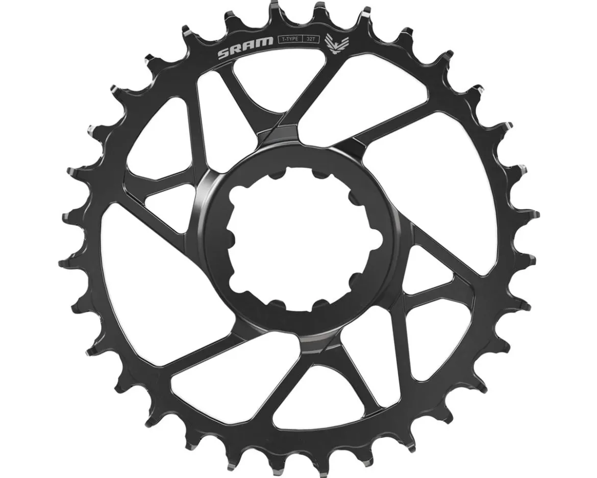 SRAM Eagle 70 Transmission Chainring (Black) (Single) (3mm Offset/Boost) (30T) (Direct Mount) (T-Type) (A1)