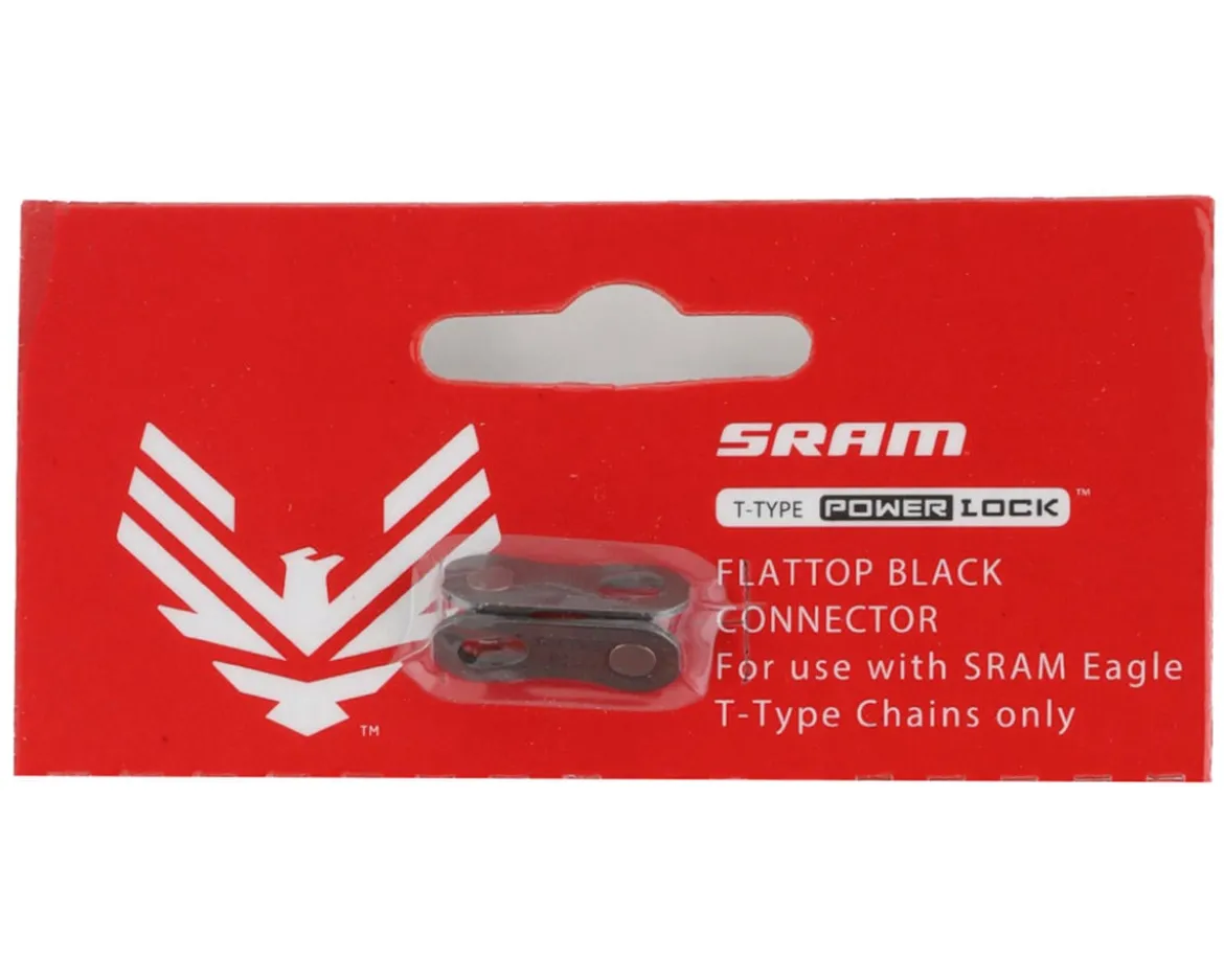 SRAM Eagle T-Type PowerLock Flattop Chain Connector (Black) (12 Speed) (1)