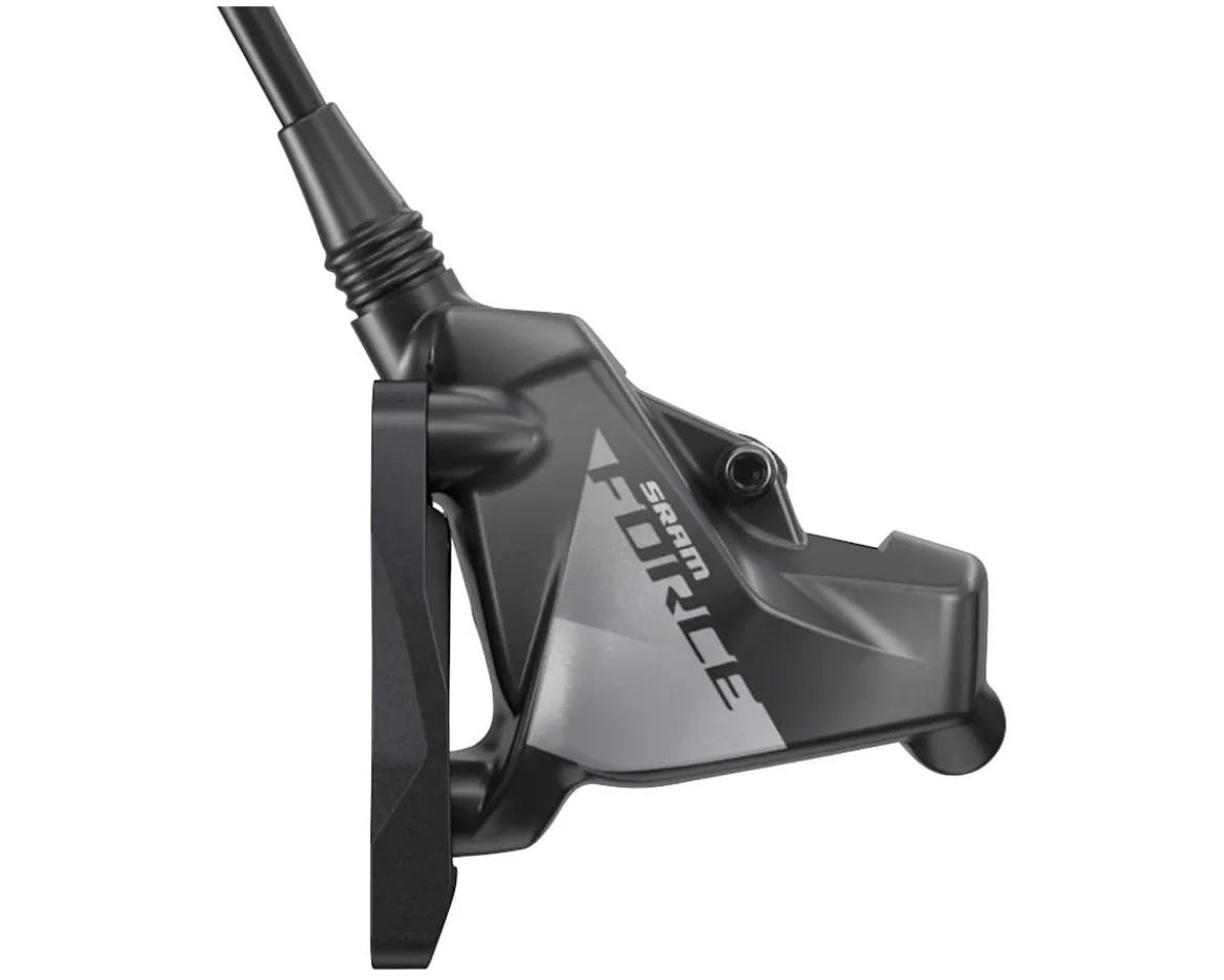 SRAM Force eTap AXS Disc Brake Caliper (Grey) (Hydraulic) (Front or Rear) (Flat Mount) (D1)