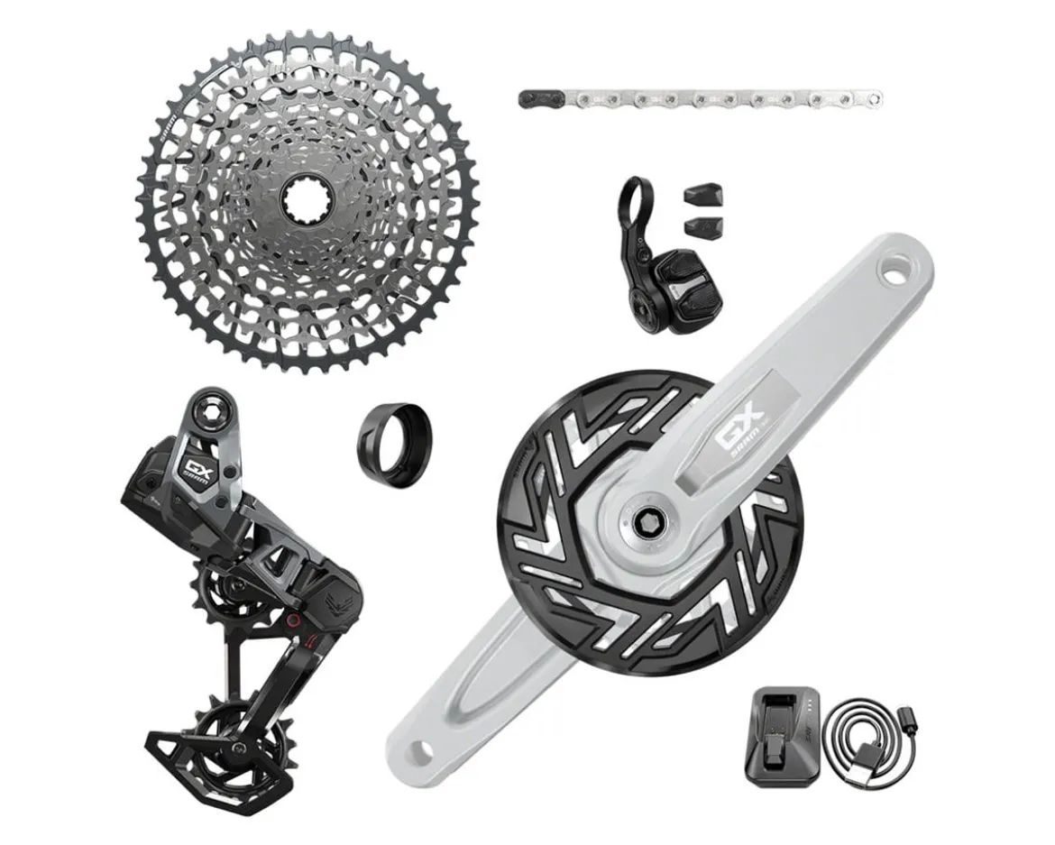 SRAM GX Eagle T-Type E-Bike Groupset (Black) (Arms Not Included) (104 BCD) (34T) (1 x 12 Speed) (UDH)