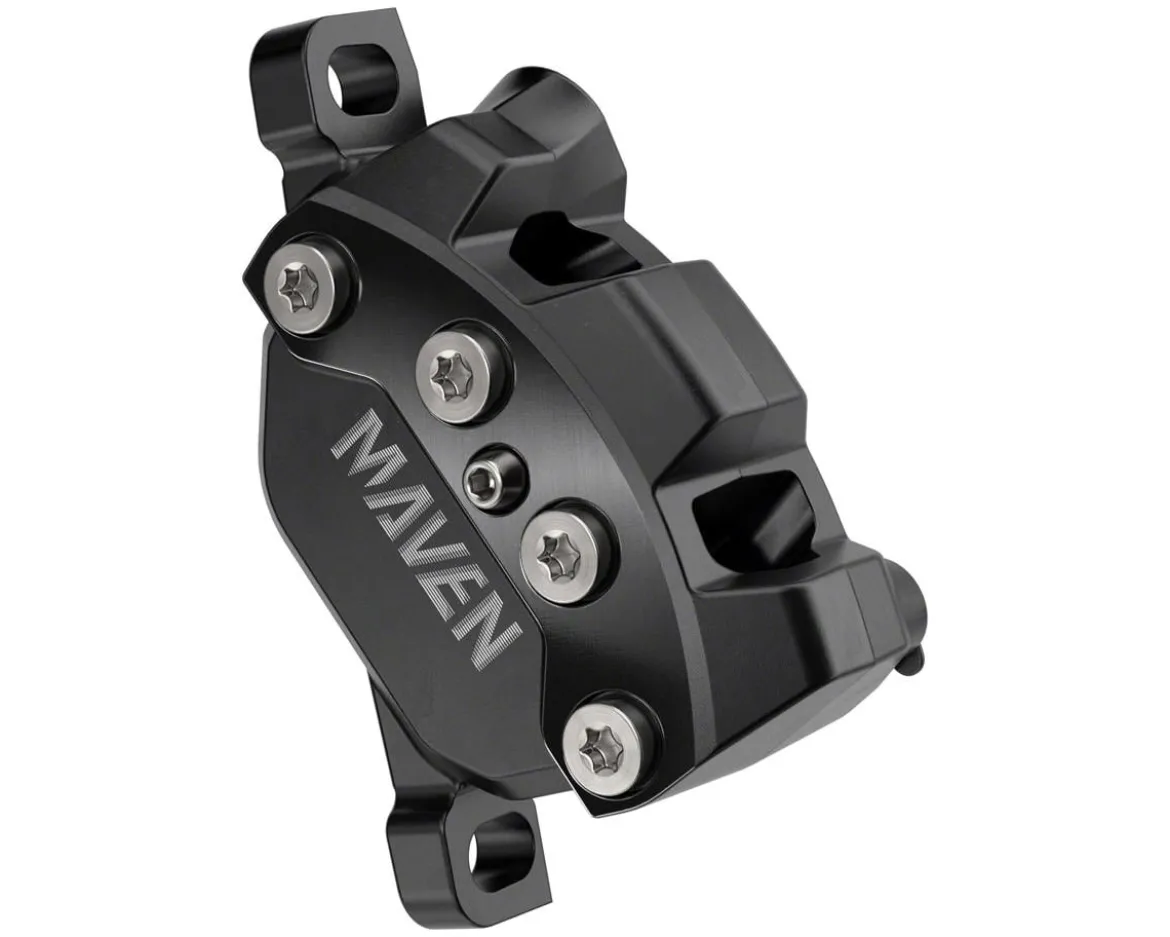 SRAM Maven Silver Disc Brake Caliper (A1) (Black) (Hydraulic) (Front or Rear) (Post Mount)