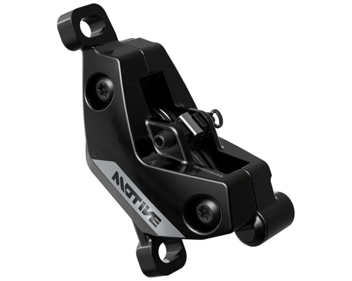 SRAM Motive Silver A1 Hydraulic Disc Brake Caliper Assembly (Gloss Black) (Front or Rear) (Post Mount)