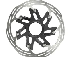 SRAM Paceline X Rounded Rotor (Silver/Black) (Centerlock) (140mm) (External Spline) (W/Lock Ring)