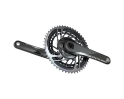 SRAM RED AXS Crankset (Black) (2 x 12 Speed) (DUB Spindle) (175mm) (46/33T) (2023)