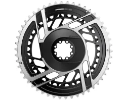 SRAM RED AXS Direct Mount Chainrings (Black/Silver) (2 x 12 Speed) (E1) (Inner & Outer) (50/37T)