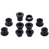 SRAM Red Quarq Five Arm Chainring Hidden Dual-Hex Bolt Kit (Black) (Steel) (5-Pack)