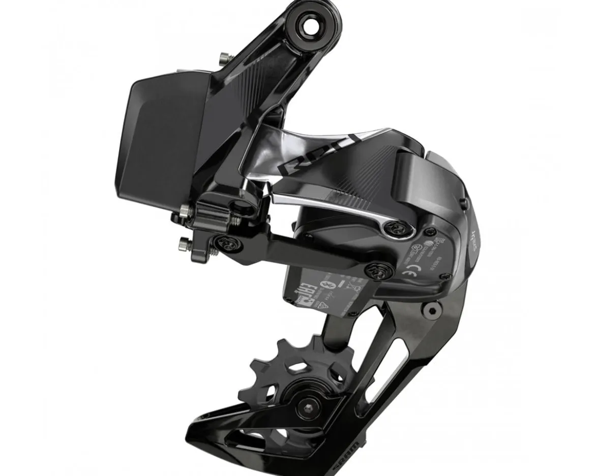 SRAM Red XPLR eTap AXS Rear Derailleur (Black/Silver) (12 Speed) (D1) (Long Cage) (Electronic)