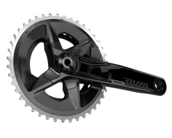 SRAM Rival AXS Wide Crankset (Black) (2 x 12 Speed) (DUB Spindle) (D1) (175mm) (43/30T) (94 BCD) (Bottom Bracket Not Included)
