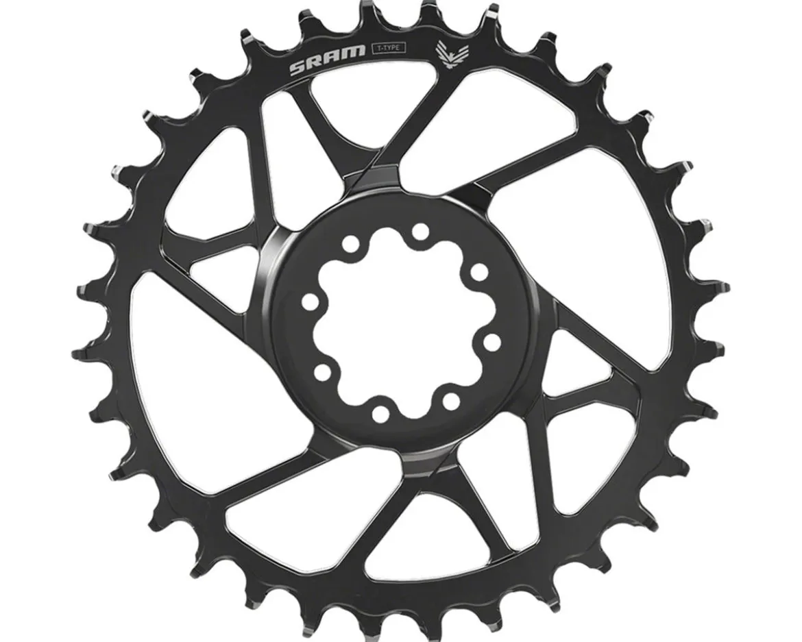 SRAM S1000 Eagle Transmission Chainring (Black) (Alloy) (Single) (3mm Offset/Boost) (30T) (Direct Mount) (T-Type) (A1)