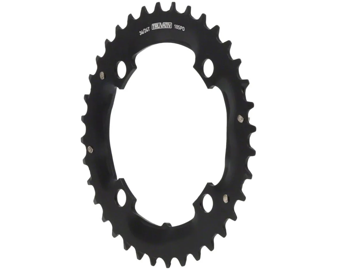 SRAM Truvativ Chainring for Specialized Crankset (Black) (2 x 10 Speed) (Outer) (36T) (104mm BCD)