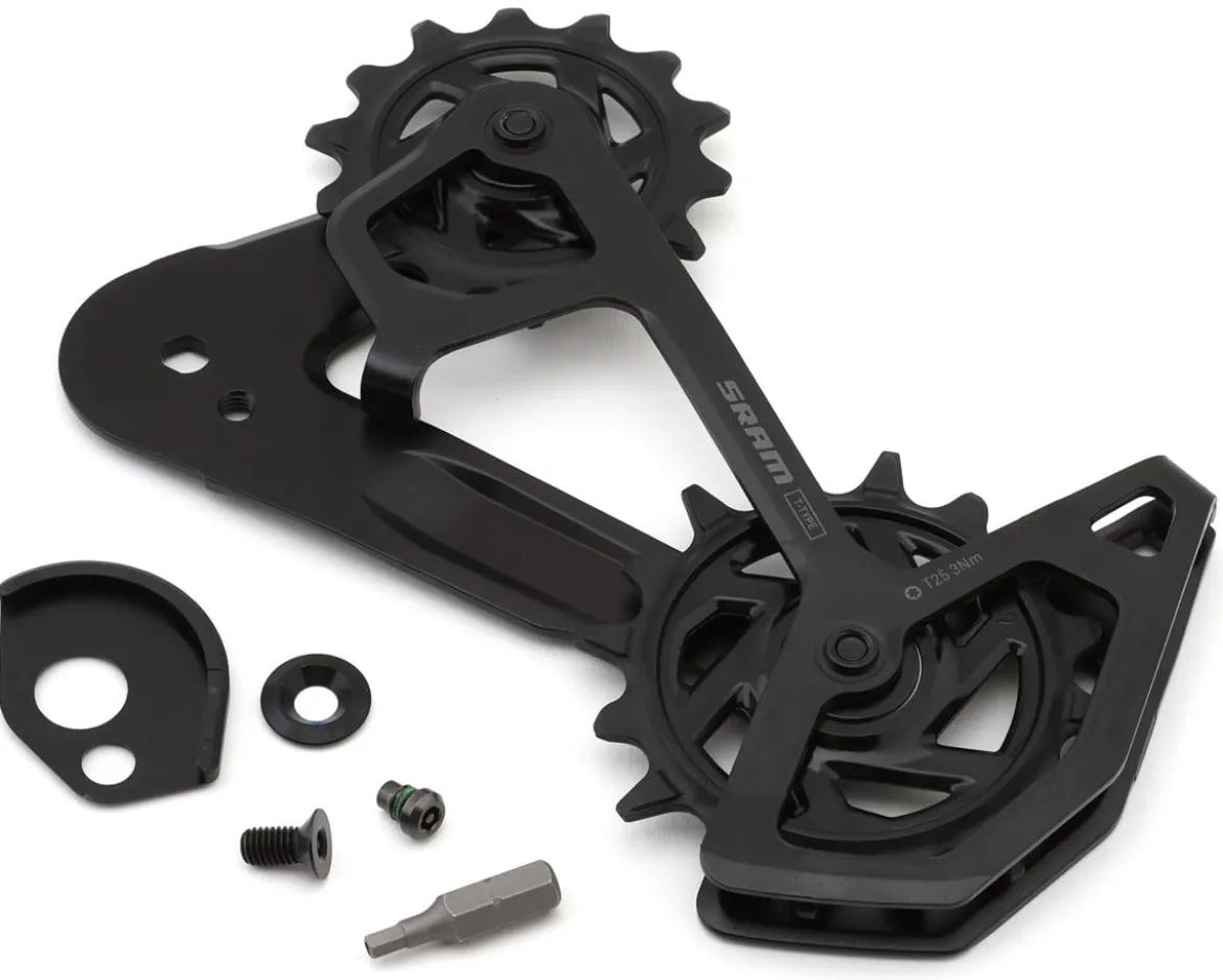 SRAM T-Type Rear Derailleur Pulley Cage Kit (Alloy) (Eagle AXS)