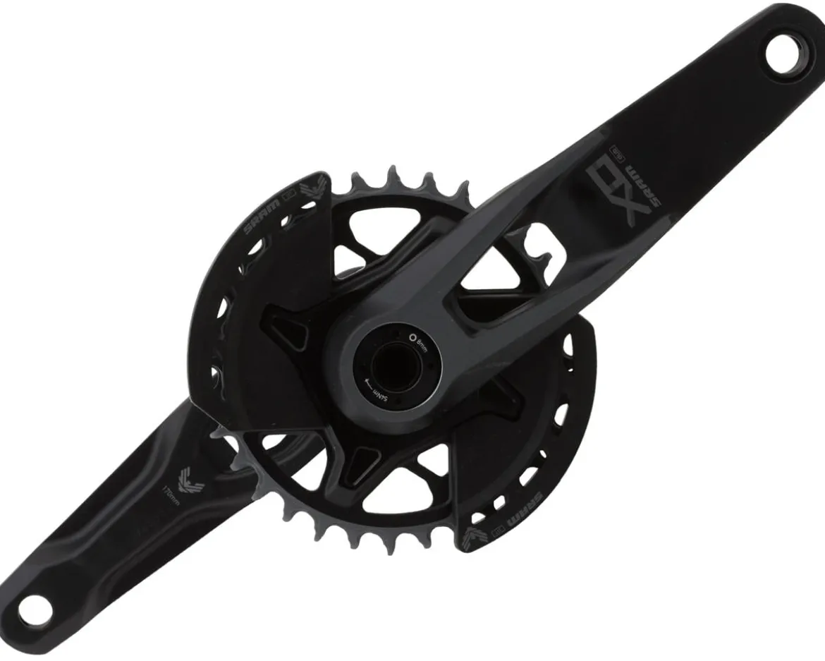 SRAM X0 Eagle T-Type AXS Power Meter Wide Crankset (Black) (12 Speed) (170mm) (32T) (DUB)