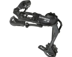 SRAM X-4 Rear Derailleur (Black) (7-9 Speed) (Long Cage)