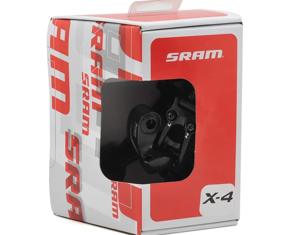 SRAM X-4 Rear Derailleur (Black) (7-9 Speed) (Long Cage)
