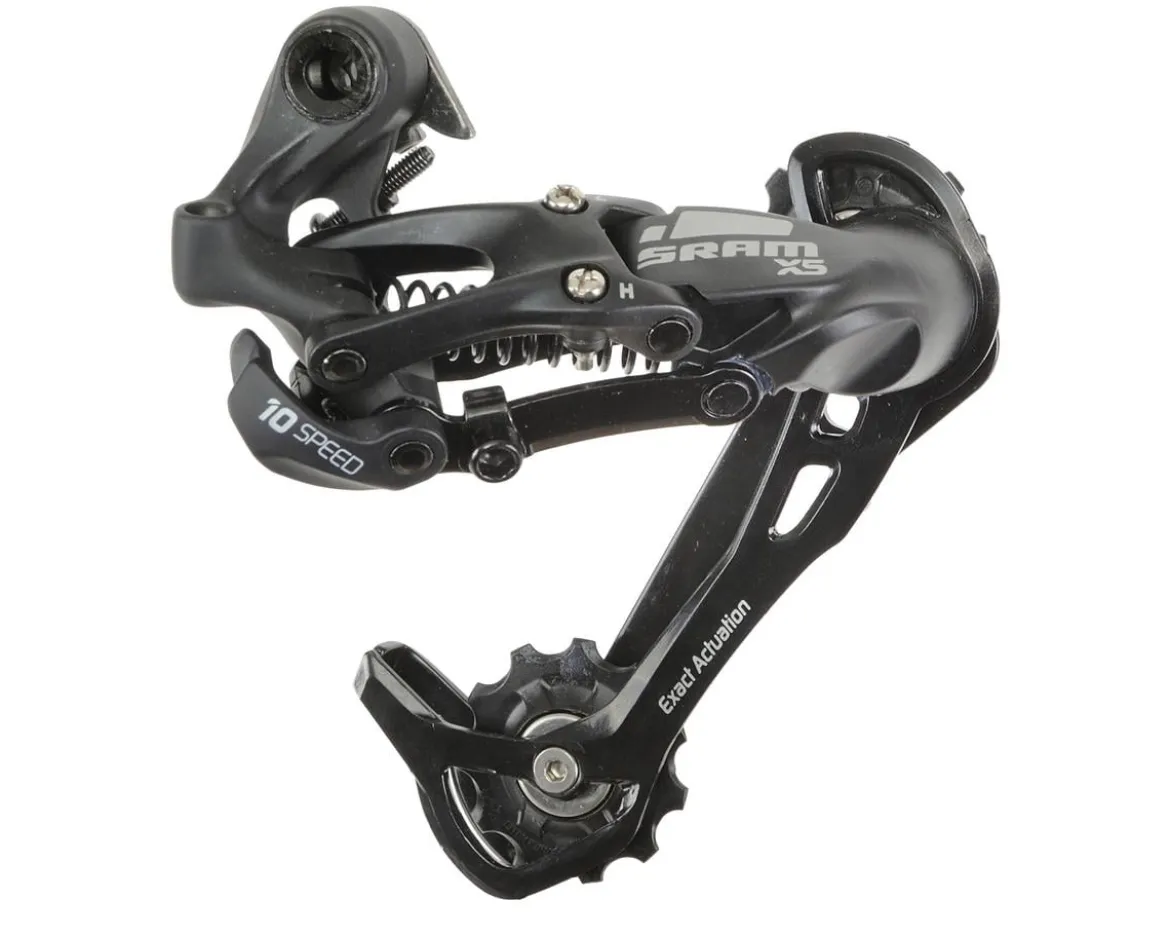SRAM X5 Rear Derailleur (Black) (10 Speed) (Long Cage)