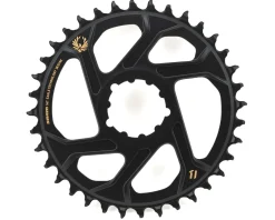 SRAM X-Sync 2 Eagle Direct Mount Chainring (Black/Gold) (1 x 10/11/12 Speed) (Single) (3mm Offset/Boost) (36T)