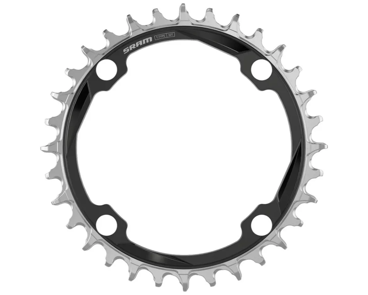 SRAM XX Downhill T-Type Chainring (Black) (12 Speed) (104mm BCD) (3mm Offset) (32T) (For Ochain)