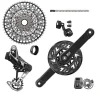 SRAM XX T-Type Eagle E-Bike Transmission AXS Groupset (Black) (165mm) (Brose) (36T) (1 x 12 Speed) (UDH)