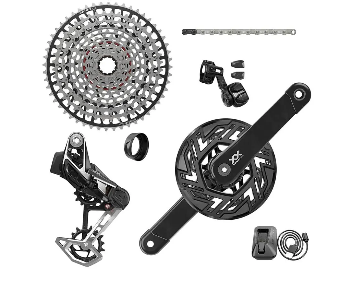 SRAM XX T-Type Eagle E-Bike Transmission AXS Groupset (Black) (165mm) (Brose) (36T) (1 x 12 Speed) (UDH)