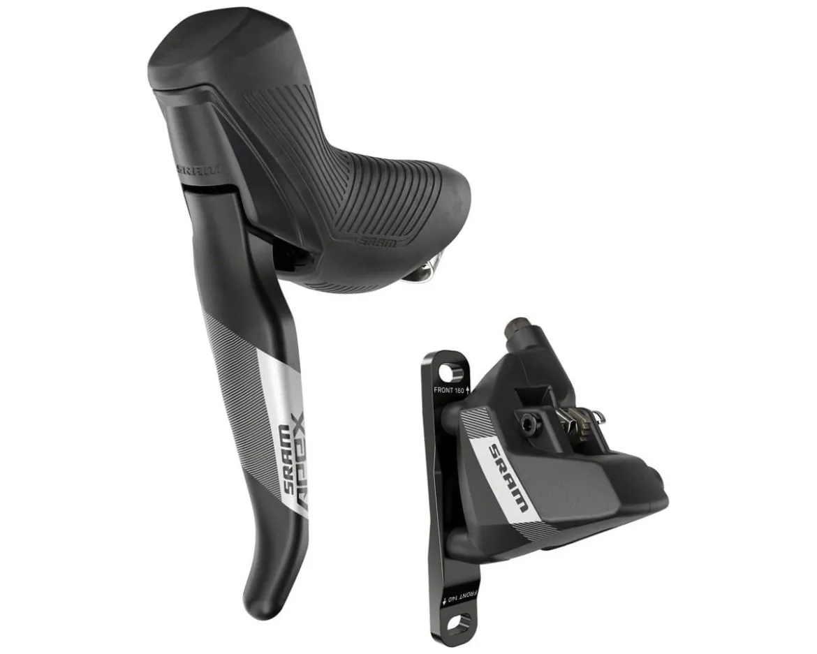 SRAM Apex A1 Brake/Shift Lever (Black) (Hydraulic Disc Brake) (Flat Mount) (Left) (20mm Offset) (Brake Only)