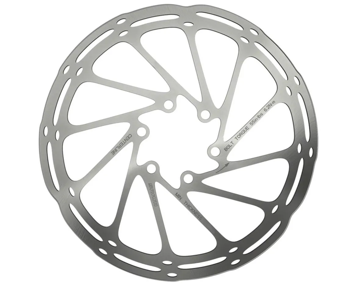SRAM CenterLine 6-Bolt Disc Brake Rotor (A2) (6-Bolt) (180mm)