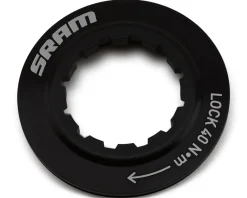 SRAM CenterLine Disc Brake Rotor (Silver/Black) (160mm) (Internal Spline) (Centerlock) (W/ Lock Ring)