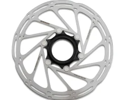 SRAM CenterLine Disc Brake Rotor (Silver/Black) (160mm) (Internal Spline) (Centerlock) (W/ Lock Ring)