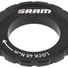 SRAM Centerlock Rotor Lockring (Black)