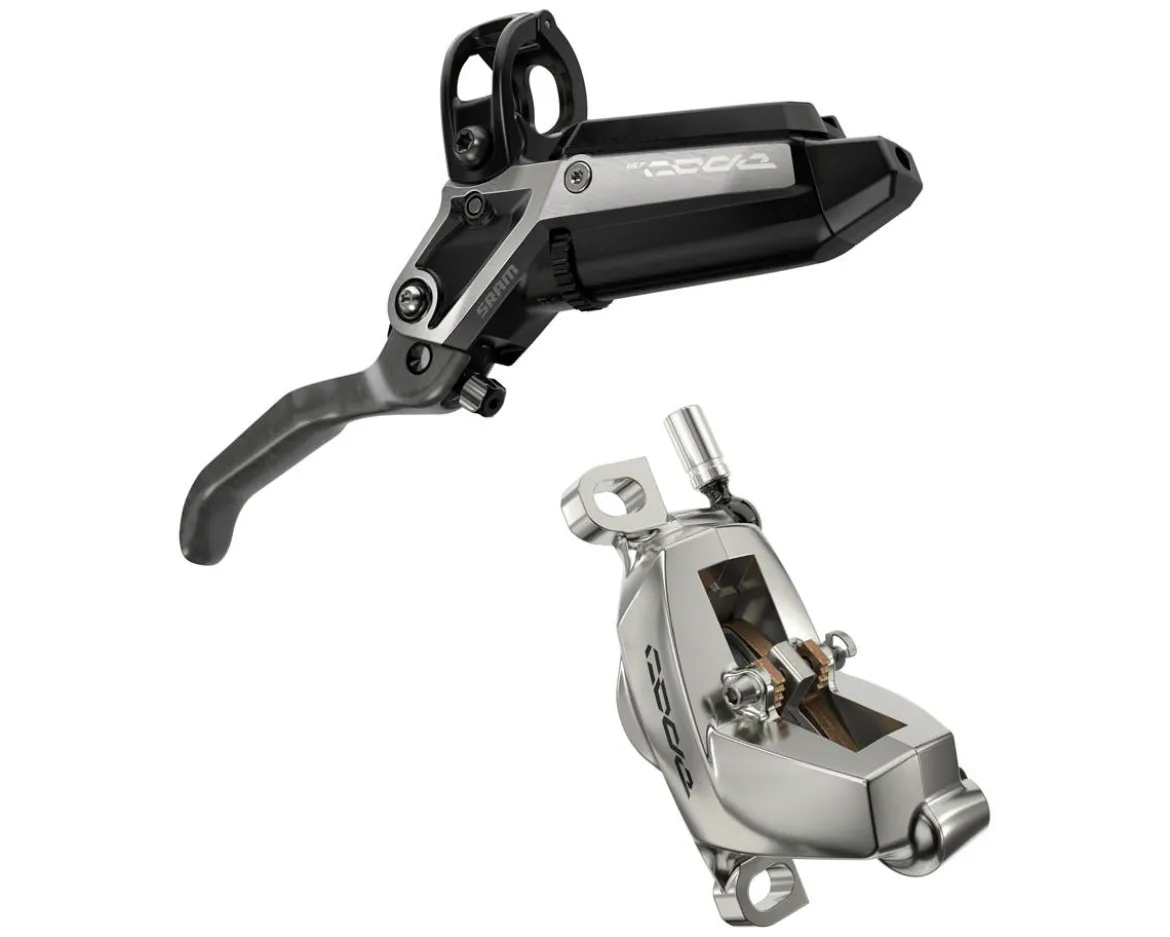 SRAM Code Ultimate Stealth Hydraulic Disc Brake Lever (Black/Silver) (Left) (Caliper Included)