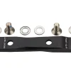 SRAM Disc Brake Adapters (Black) (Flat Mount) (140/160mm Front)