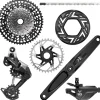 SRAM EAGLE 90 E-MTB T-Type Transmission Groupset (Black/Silver) (12 Speed) (160mm) (Bosch) (36T) (UDH) (Mechanical)