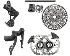 SRAM Force/XO1 AXS Transmission Mullet Groupset (Black) (1 x 12 Speed) (E1)