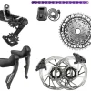 SRAM Force XPLR AXS Gravel Groupset (1 x 13 Speed) (E1) (w/Purple Chain)
