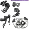 SRAM Force 2x Road Groupset (Black) (2 x 12 Speed) (E1) (w/Purple Chain)