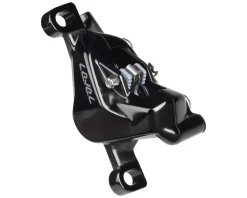 SRAM Level Silver Stealth Disc Brake Caliper Assembly (Black) (Front/Rear) (Post Mount) (2-Piston) (C1)