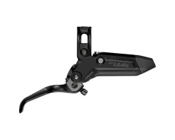 SRAM Level Silver Stealth 4-Piston Hydraulic Disc Brake (Black) (Post Mount) (Left) (Caliper Included)