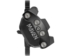 SRAM Maven Silver Hydraulic Disc Brake (Black) (Post Mount) (Left) (Caliper Included)