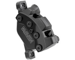 SRAM Maven Silver Hydraulic Disc Brake Caliper (B1) (Black) (Front or Rear) (Post Mount) (Caliper Only)