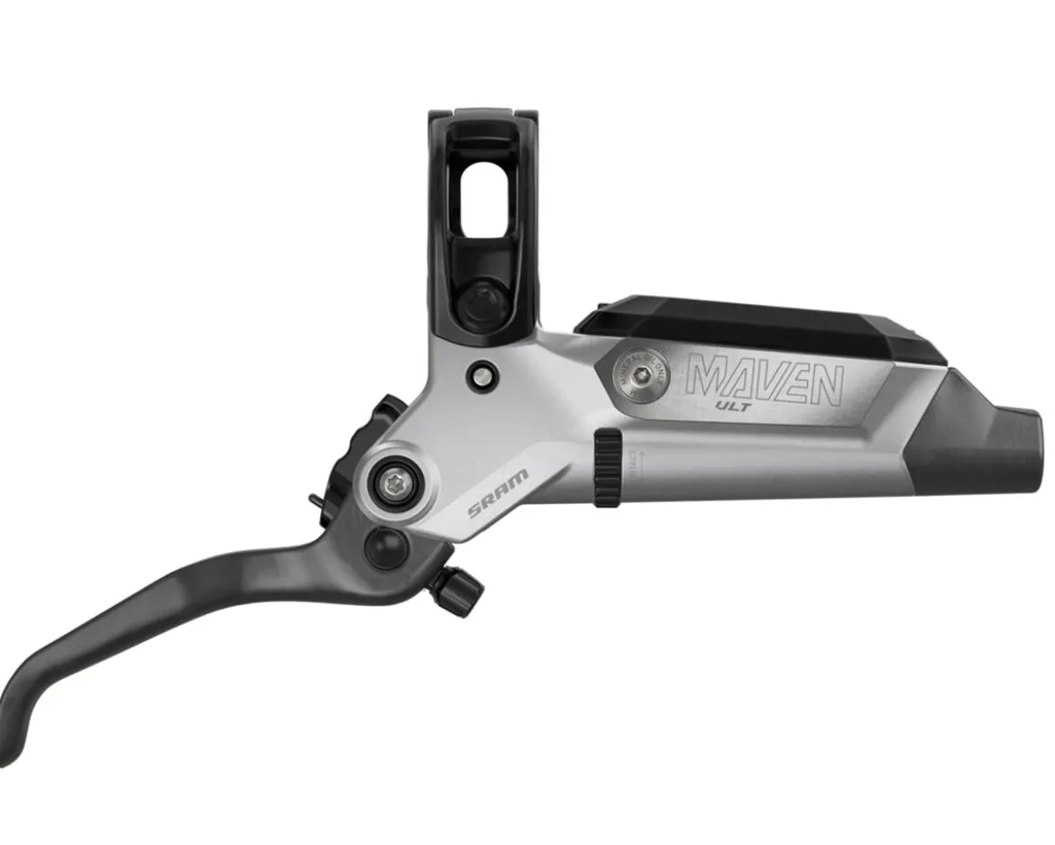 SRAM Maven Ultimate Hydraulic Disc Brake (B1) (Clear Anodized) (Left) (Post Mount) (Caliper Included)