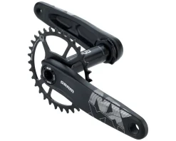 SRAM NX Eagle DUB BOOST Crankset (Black) (w/ X-Sync 2 DM Steel Chainring) (175mm) (32T)