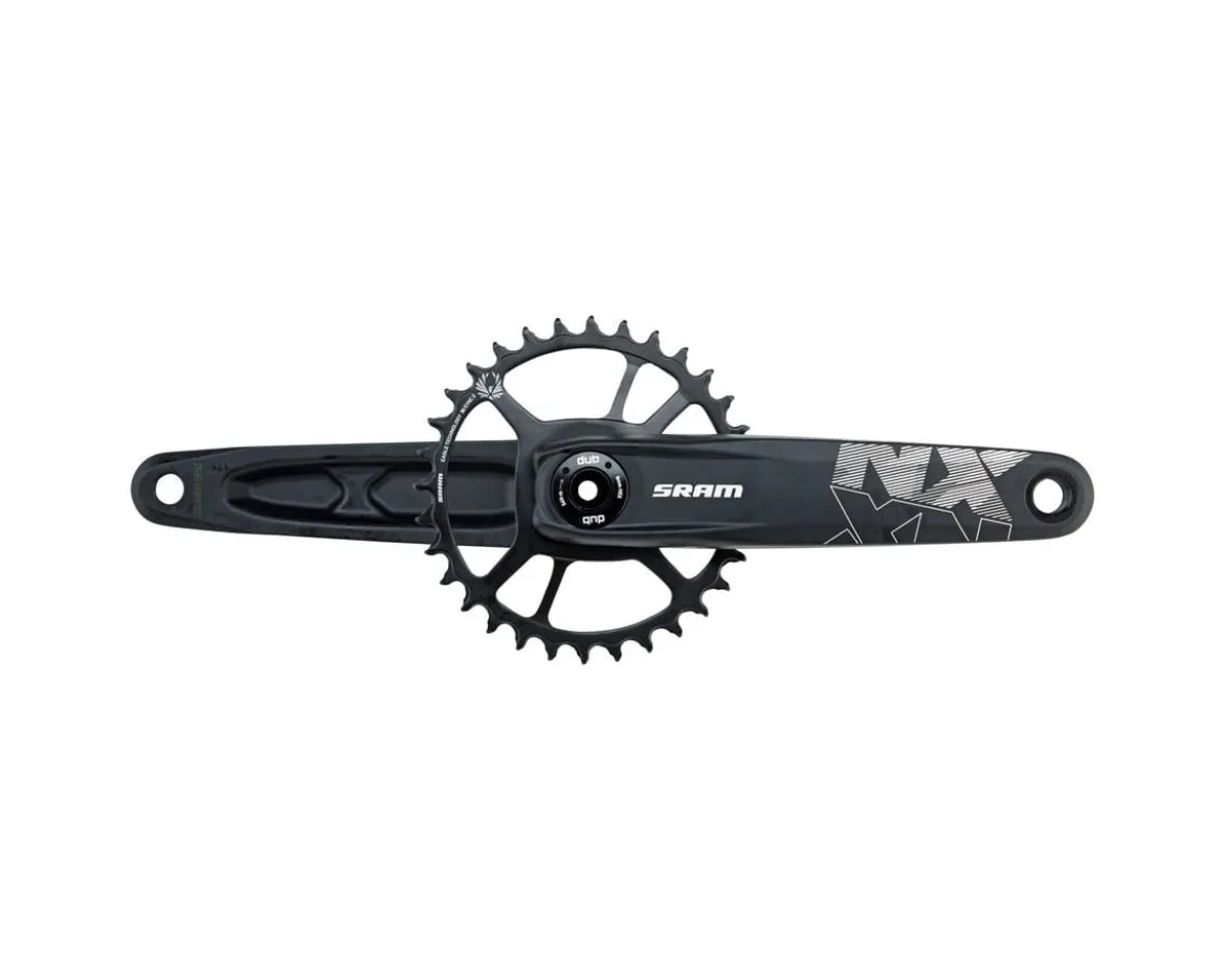 SRAM NX Eagle DUB 4" Fatbike Crankset (Black) (175mm) (30T) (X-Sync 2 Direct Mount Chainring)
