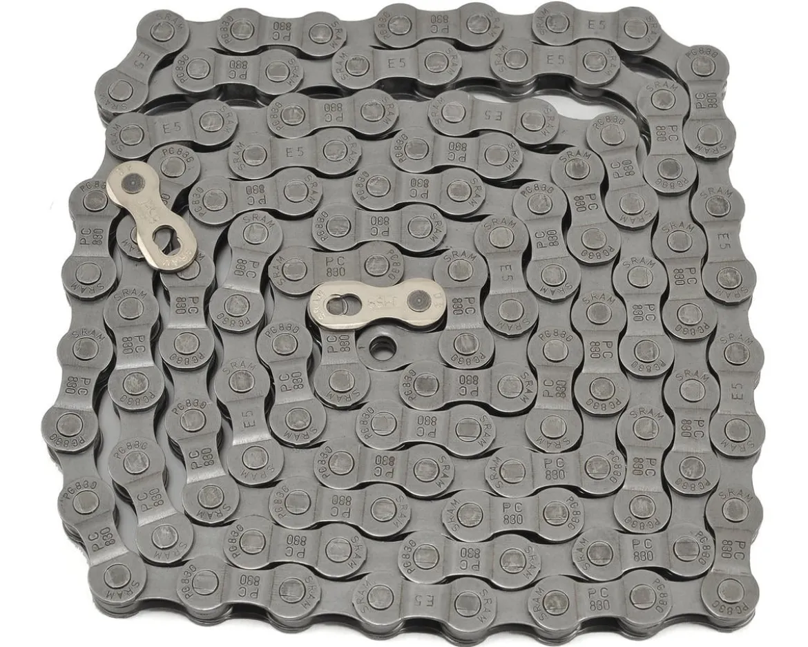 SRAM PC-830 Chain (Silver) (6-8 Speed) (114 Links) (w/ Power Link)