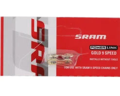 SRAM PowerLink Chain Connectors (Gold) (9 Speed) (1)