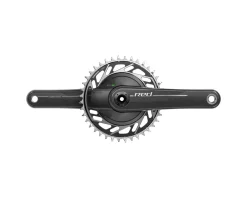 SRAM RED XPLR AXS 1x Power Meter Crankset (Natural Carbon) (12/13 Speed) (175mm) (42T) (DUB Wide) (E1)