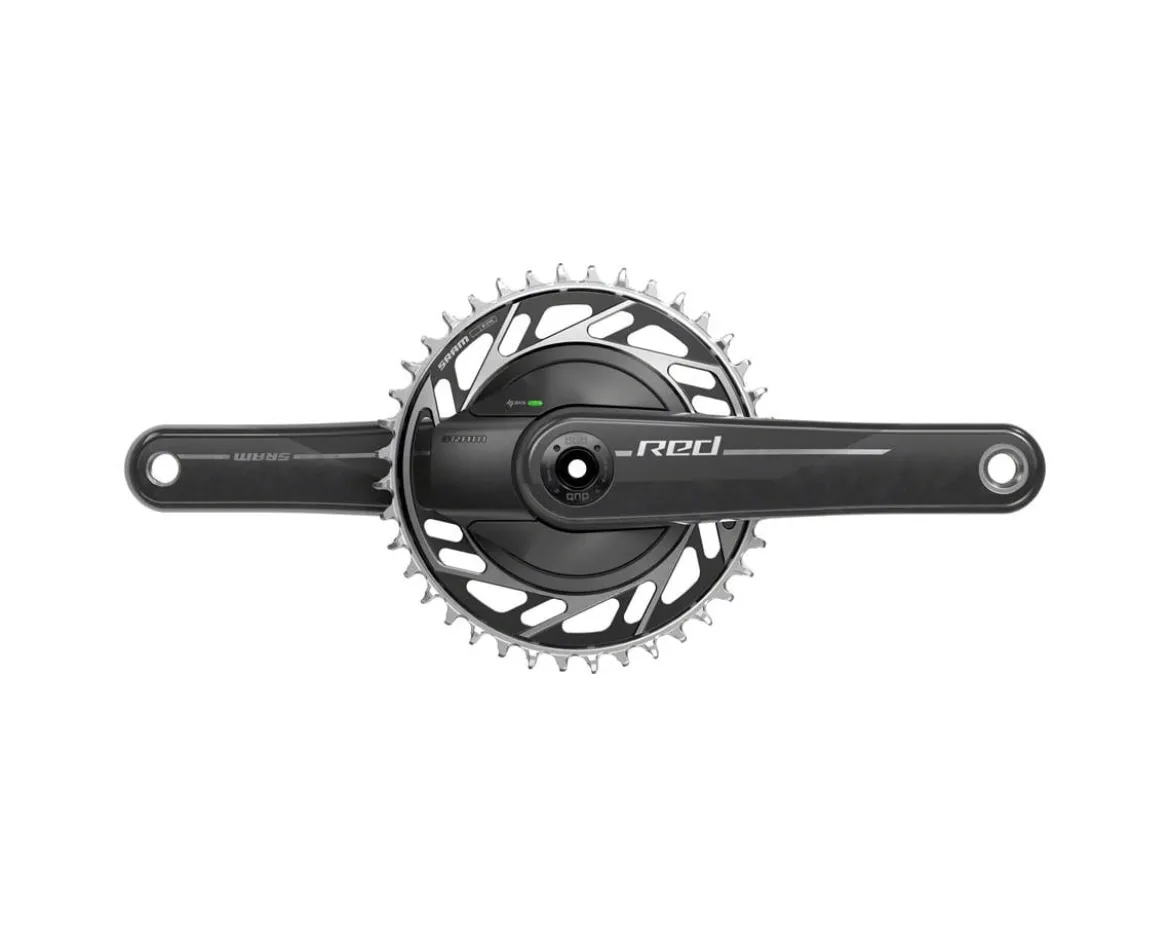 SRAM RED XPLR AXS 1x Power Meter Crankset (Natural Carbon) (12/13 Speed) (175mm) (42T) (DUB Wide) (E1)