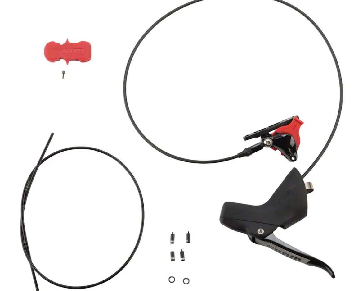 SRAM Rival 1 Hydraulic Road Disc Brake Lever Kit (Black) (Left) (Flat Mount) (Brake Only) (Caliper Included)