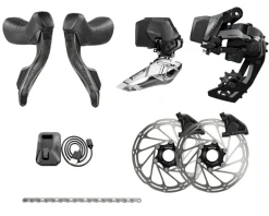 SRAM Rival 2x AXS Road Groupset (Black) (2 x 12 Speed) (E1)