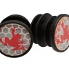 SRAM Road Handlebar End Plugs (Red) (Make The Leap Frog)